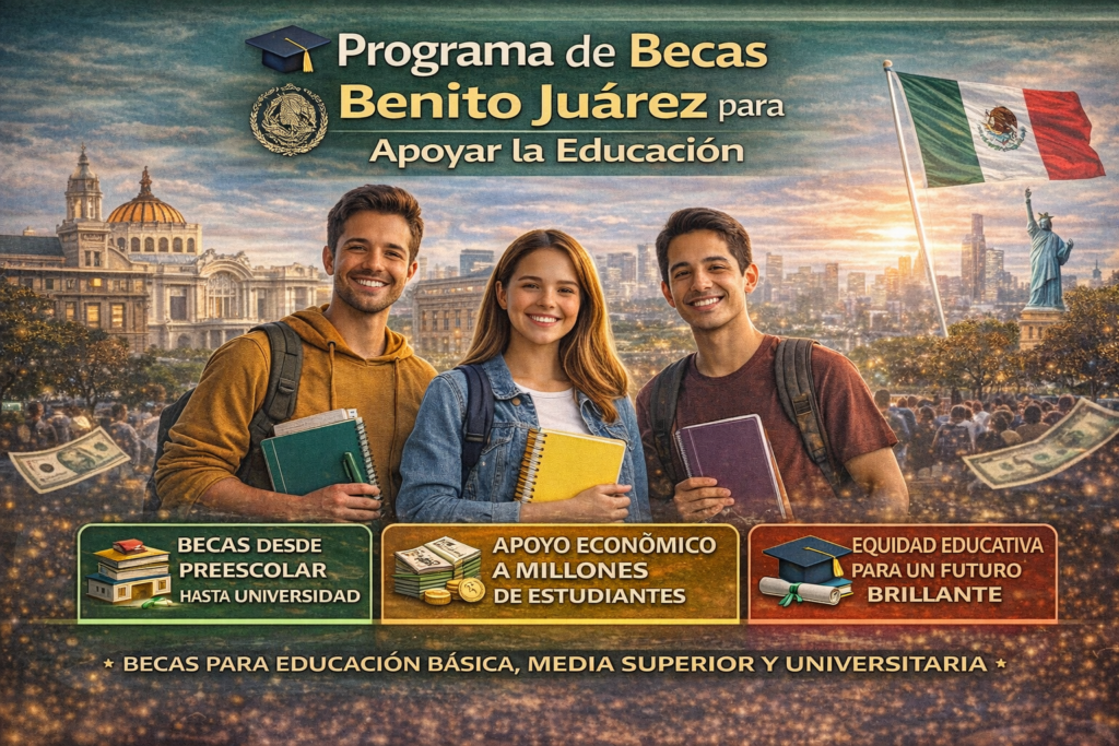 🎓 Programa de Becas Benito Juárez para Apoyar la Educación